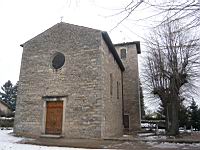 Amberieux, Eglise romane Saint-Cyr